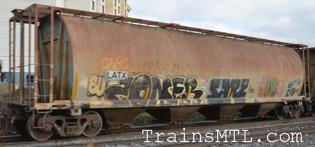 Car/wagon LATX7002 left side / coté gauche